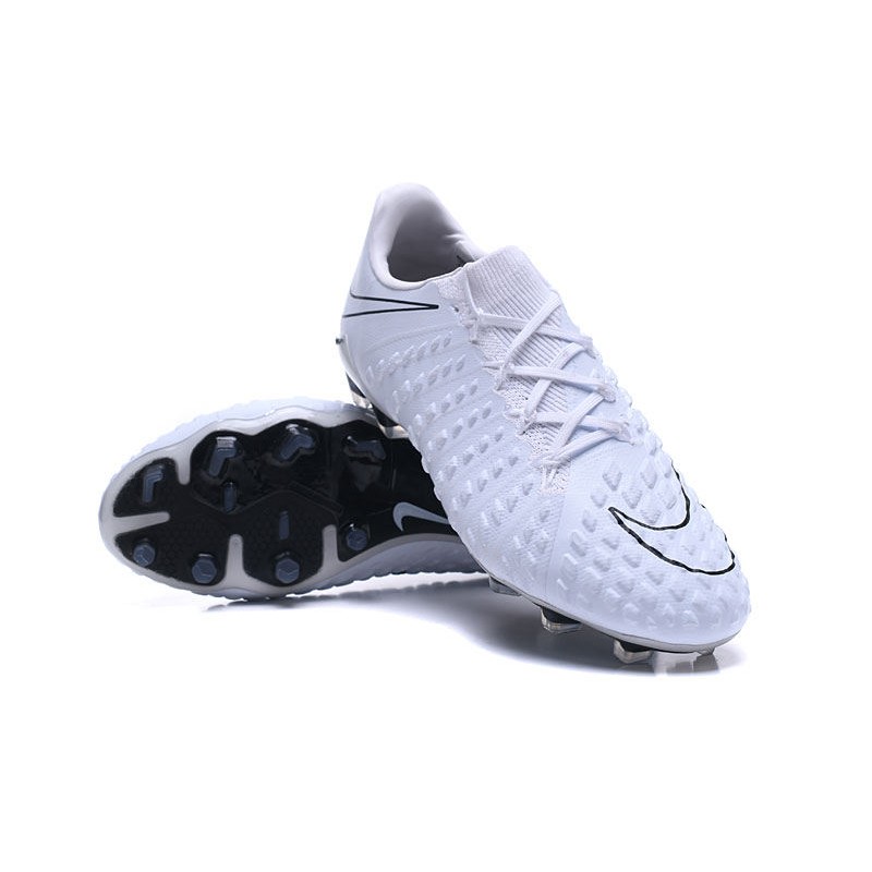 Nike Hypervenom Phantom Iii Fg Soccer Cleats All White