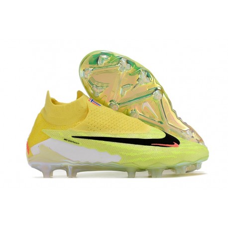 Nike Phantom GX Elite Dynamic Fit FG Yellow Volt Black