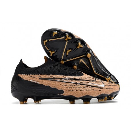 Nike Gripknit Phantom GX Elite FG Brown Black