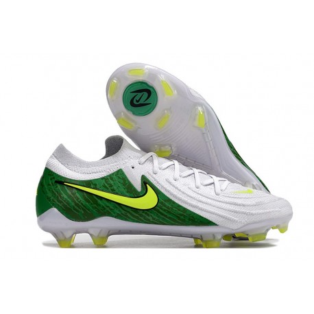 Nike Phantom Luna Elite 2 FG Low-Cut White Green Volt