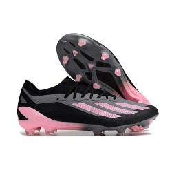 adidas X Crazyfast Messi .1 FG Firm Ground Cleats Black Pink