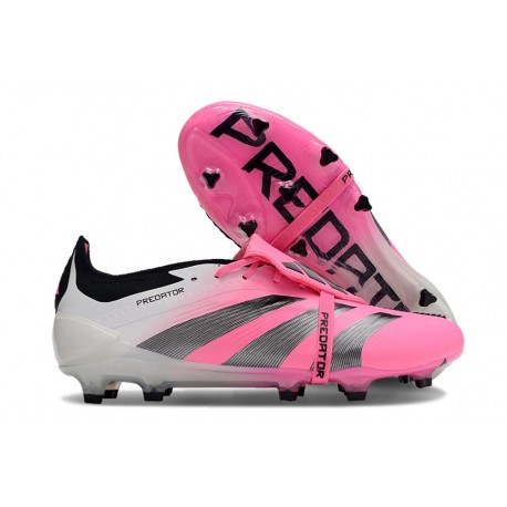 adidas Predator Elite Tongue FG Pink White Black