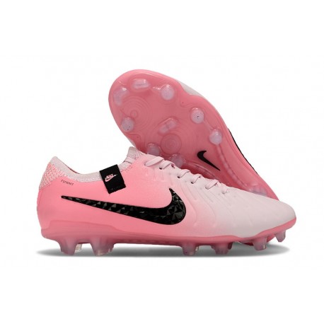 Nike Tiempo Legend 10 Elite Firm Ground Pink Foam Black