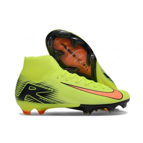 Nike Air Zoom Mercurial Superfly X Elite FG Yellow Orange