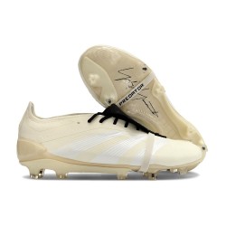 adidas Predator Elite Tongue FG Boots Beige Black