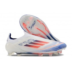 adidas F50 Elite LL FG Ftwr White Solar Red Lucid Blue