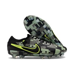 Nike Tiempo Legend 10 Elite Firm Ground Green Black