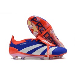 adidas Predator Elite Tongue FG Boots Lucid Blue Ftwr White Solar Red