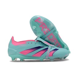 adidas Predator Elite Tongue FG Boots Blue Pink