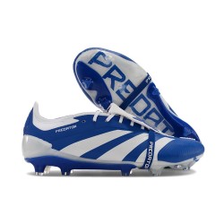 adidas Predator Elite Tongue FG Boots Bright Royal White Bliss Blue