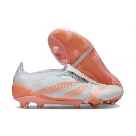 adidas Predator Elite Tongue FG Boots Almost Blue Orange