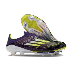 adidas F50+ Elite FG Shoes Unity Purple White Lucid Lemon