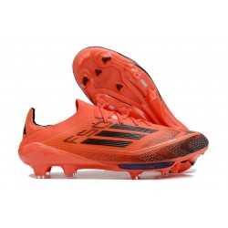 adidas F50+ Elite FG Shoes Turbo Aurora Black Platin Met