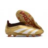 adidas Predator Elite Laceless FG Gold White