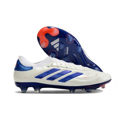 adidas Copa Pure 2+ Elite FG Leather Ftwr White Gold Met