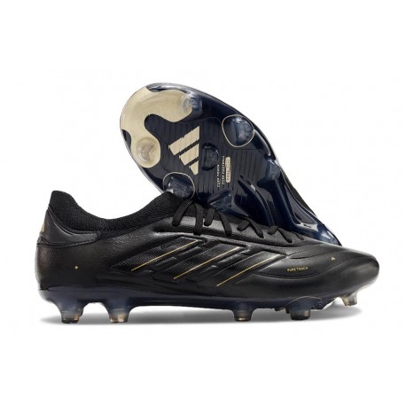 adidas Copa Pure 2+ Elite FG Boots Core Black Carbon Gold Met