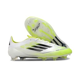 News adidas F50 Elite FG Boot White Black