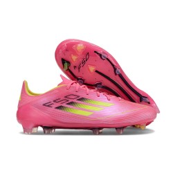 News adidas F50 Elite FG Boot Pink Yellow