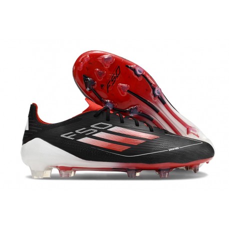 News adidas F50 Elite FG Boot Black Red