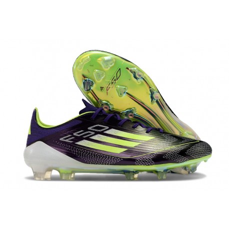 News adidas F50 Elite FG Boot Unity Purple White Lucid Lemon