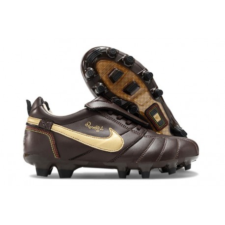 Nike Tiempo Legend X Elite FG Ronaldo Brown Gold