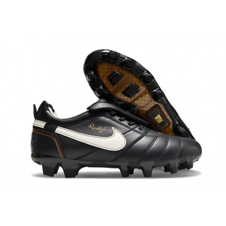 Nike Tiempo Legend X Elite FG Ronaldo Black White