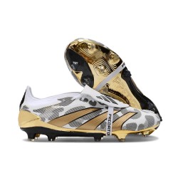 adidas Predator Elite FT FG Footwear White Core Black Gold Metallic Limited Edition