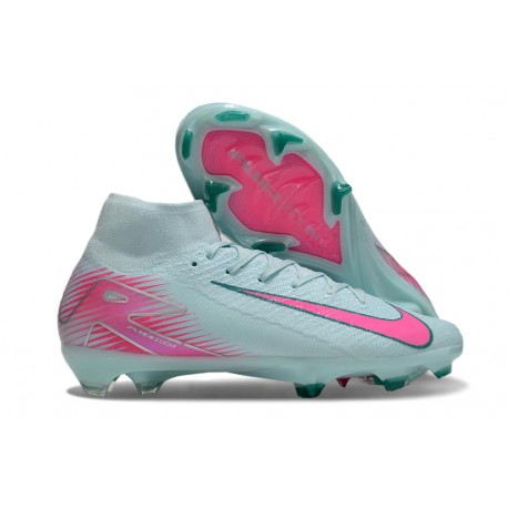 New Nike Mercurial Superfly X Elite FG Glacier Blue Pink