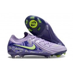 Nike Phantom Luna Elite 2 FG Low-Cut Purple Agate Barely Volt