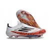 adidas F50 + FG Laceless Boots White Black Red