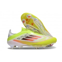 adidas F50 + FG Laceless Boots Solar Yellow Black