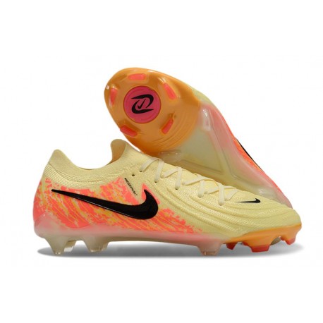 Nike Phantom Luna Elite 2 FG Low-Cut Yellow Orange Black