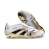 Adidas 25 Predator Elite Foldover Tongue FG White Black Gold Met