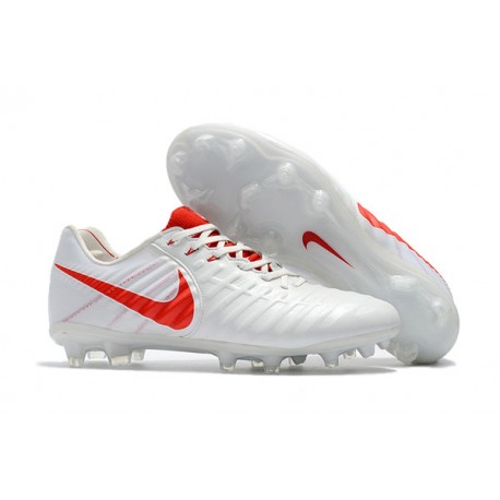 nike tiempo white and red