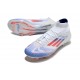 adidas F50 Elite Mid-Cut FG Advancement - White Solar Red Lucid Blue