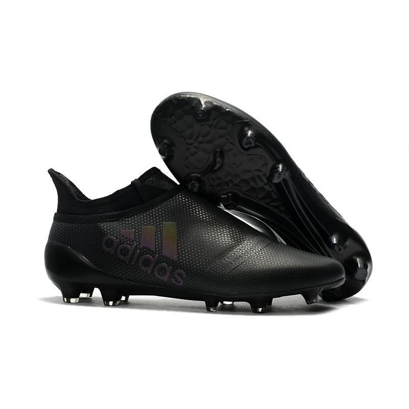Missionaris Joseph Banks onder adidas Men's X 17+ PURESPEED FG Soccer Cleats - All Black