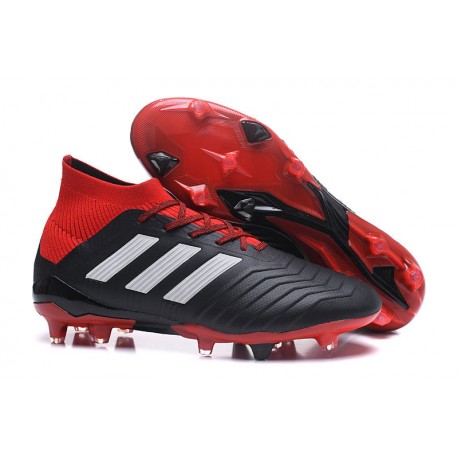 new red predator boots