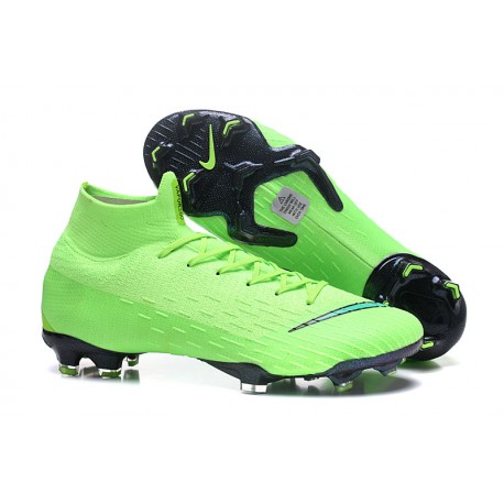 Nike Mercurial Superfly 6 Elite FG New Mens Cleats - Green