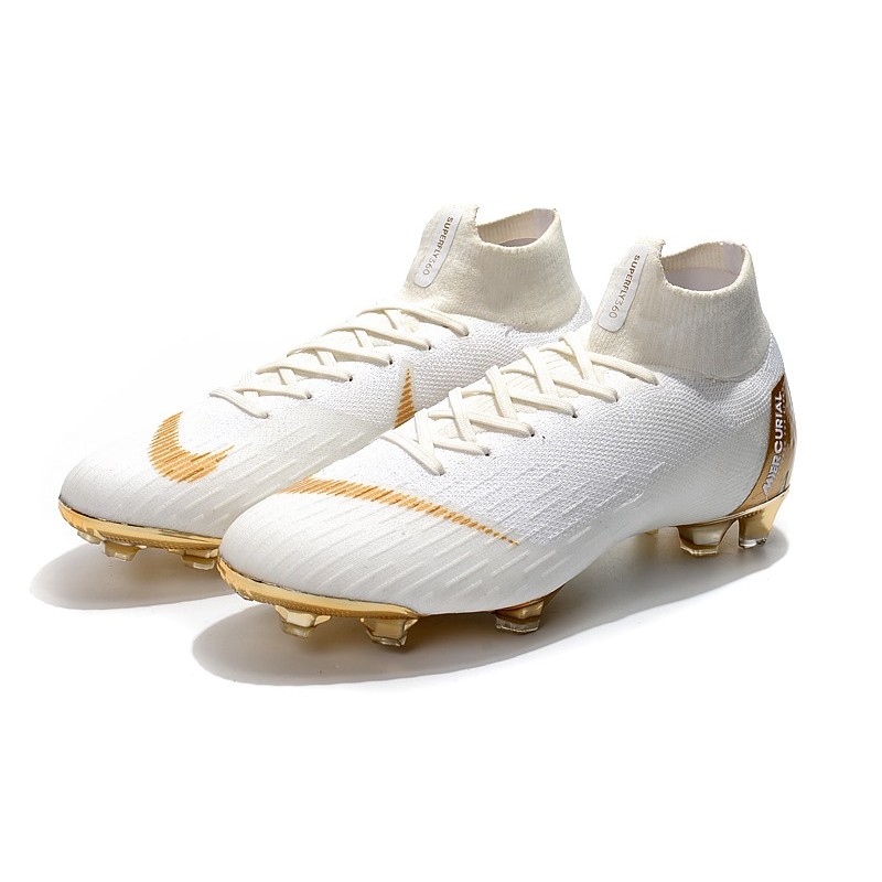 nike white gold football boots
