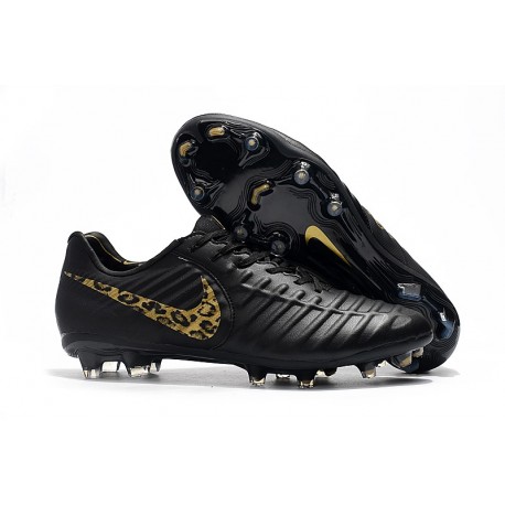 Nike Tiempo Legend 7 FG New Soccer Boots - Black Safari