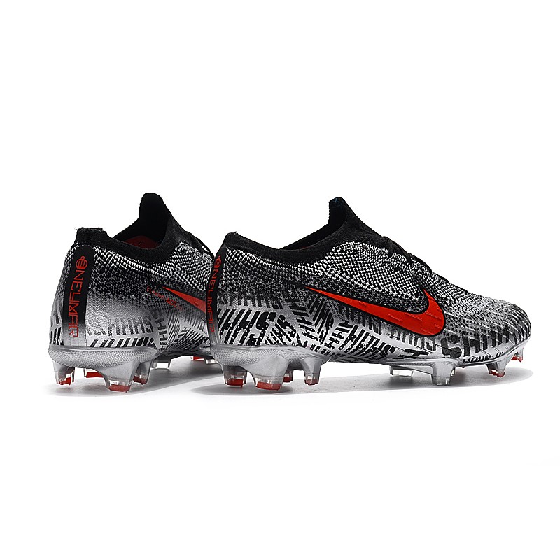 Nike Neymar Mercurial Vapor XII Elite FG Cleats - White Black Red