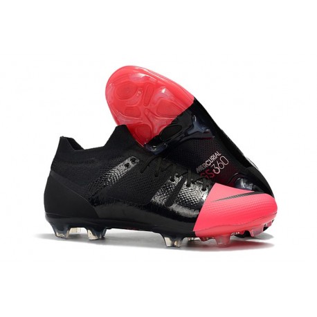 Nike Mercurial Greenspeed 360 FG Soccer Shoes - Black Pink