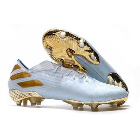 Ordenado el primero Sui adidas Nemeziz 19.1 FG News Soccer Boots - Bold Aqua Gold