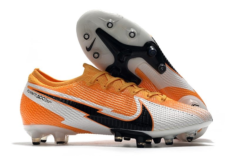 Nike Mercurial Vapor 13 Elite AG-PRO CR7 Safari - White Orange Black